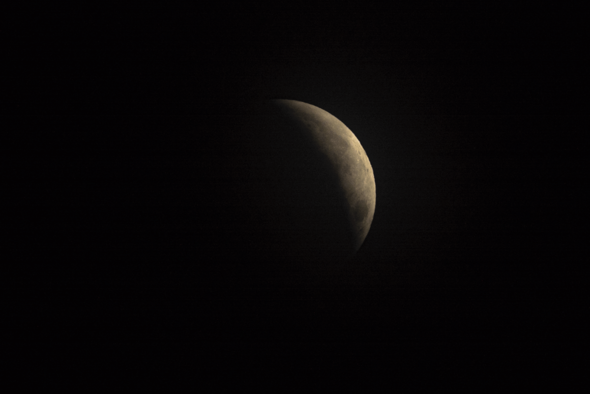 An image of the Blood Flower Super Moon.