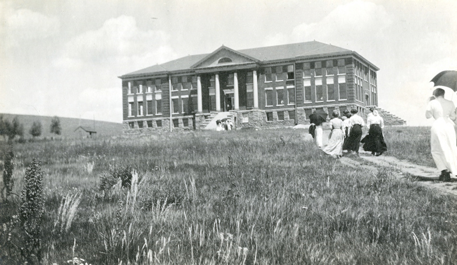 Photo of the Student Union in 1955