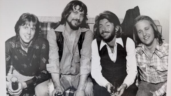 Larry with Waylon and friends