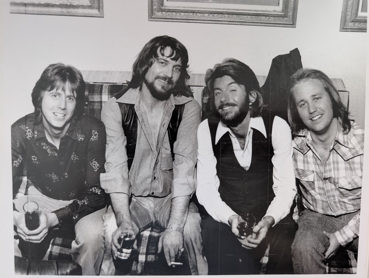 Larry with Waylon and friends
